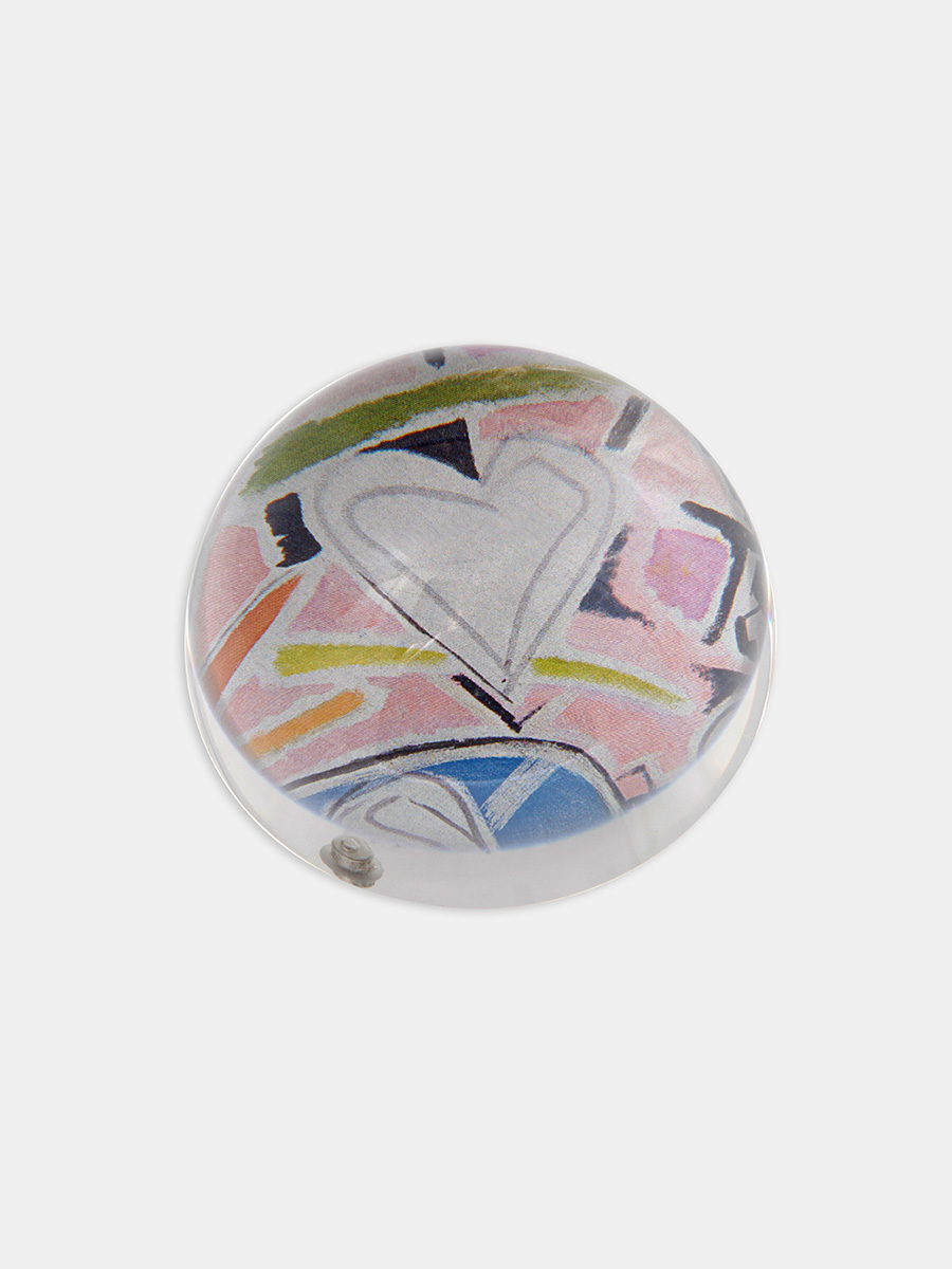 Paperweight - Magnifying glass with a N.H.Ghika theme