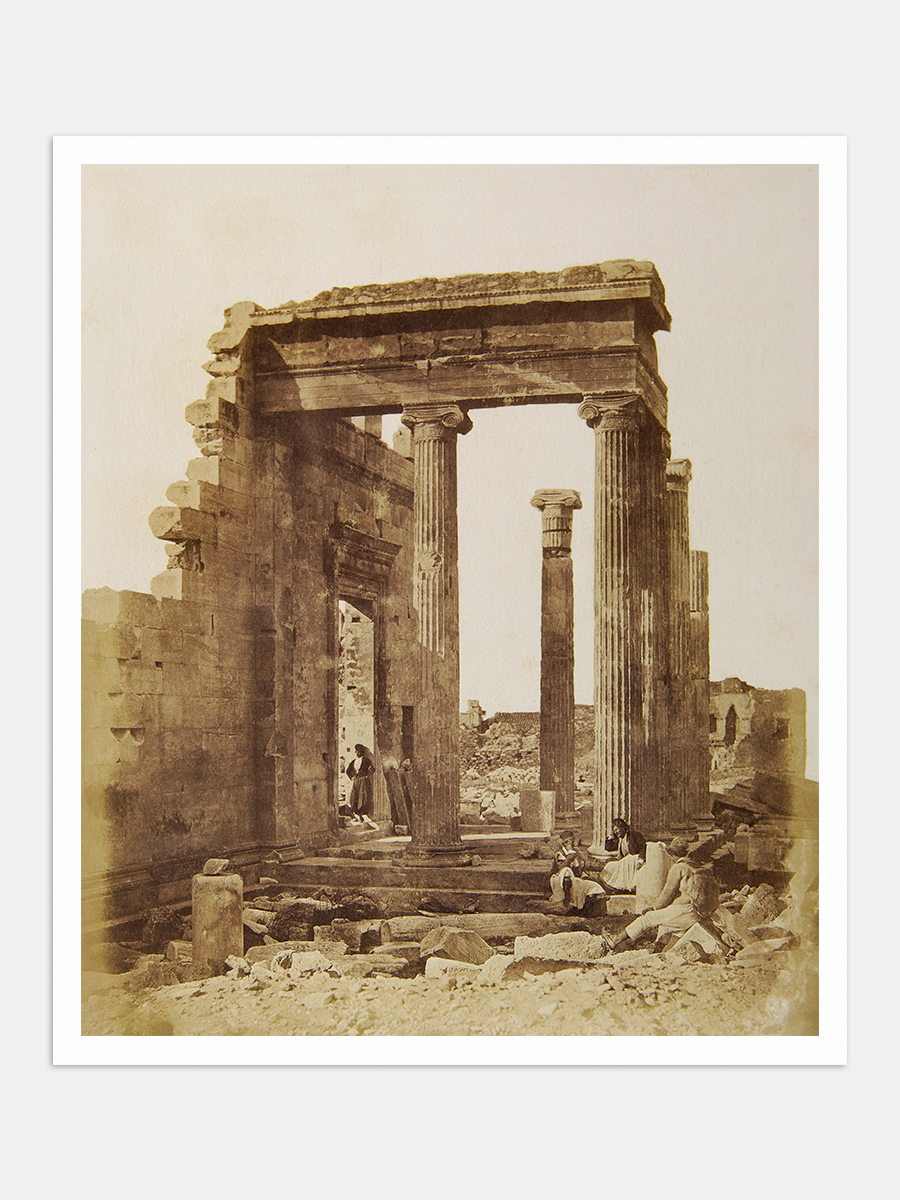James Robertson, The north porch of the Erechtheion, 1853-1854