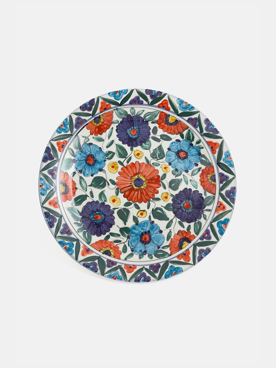Platter inspired by Iznik pottery