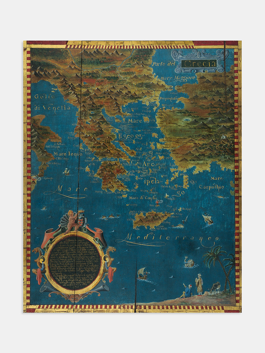 Αφίσα - Χάρτης Ελλάδας