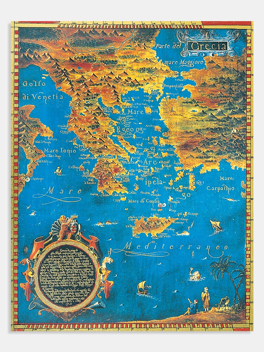 Poster - Map of Greece